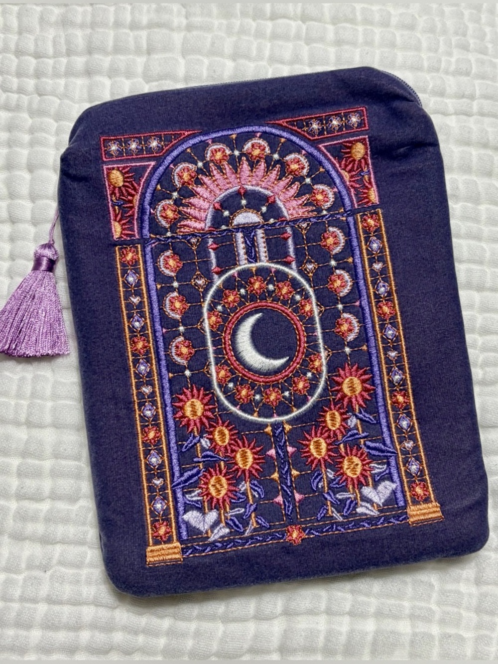 Quirky Cup Collective Iridescence eReader Sleeve Purple